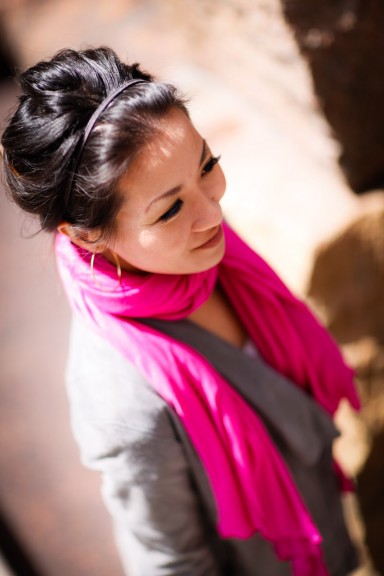 Pink Scarf-1