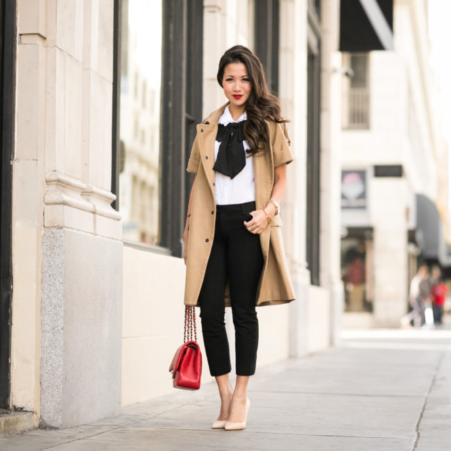 asos coat asos top gap pants gianvito rossi pumps asos bow chanel bag ... asos coat asos top gap pants gianvito rossi pumps asos bow chanel bag ...