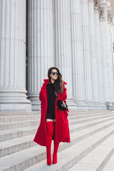 lovers and friends teddy coat
