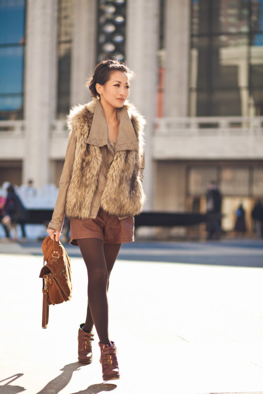 Layers :: Soft textures & Pebbled booties - Wendy's Lookbook