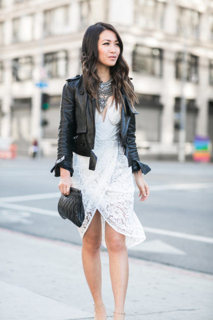 Morning Lace :: Lace dress & Statement necklace | Wendy's Lookbook ...
