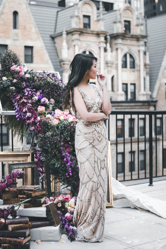 Spring Awakening :: Embellished dress & Beaded gown - Wendy's Lookbook