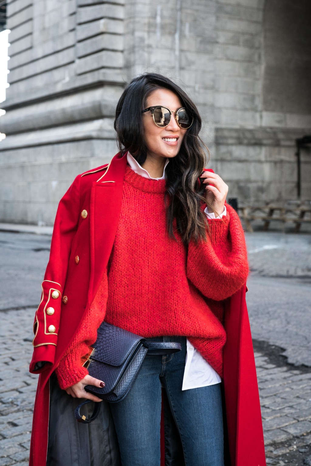 Casual Friday Red Coat Patent Leather Boots Wendy s Lookbook