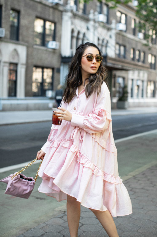 Lady in Pink - Rose and Ruffles - Wendy's Lookbook