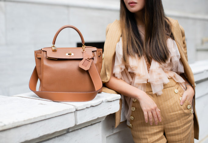 Monochromatic Beige - Suiting up for Fall - Wendy's Lookbook