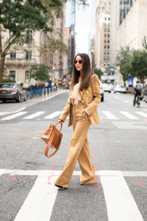 Monochromatic Beige - Suiting up for Fall - Wendy's Lookbook