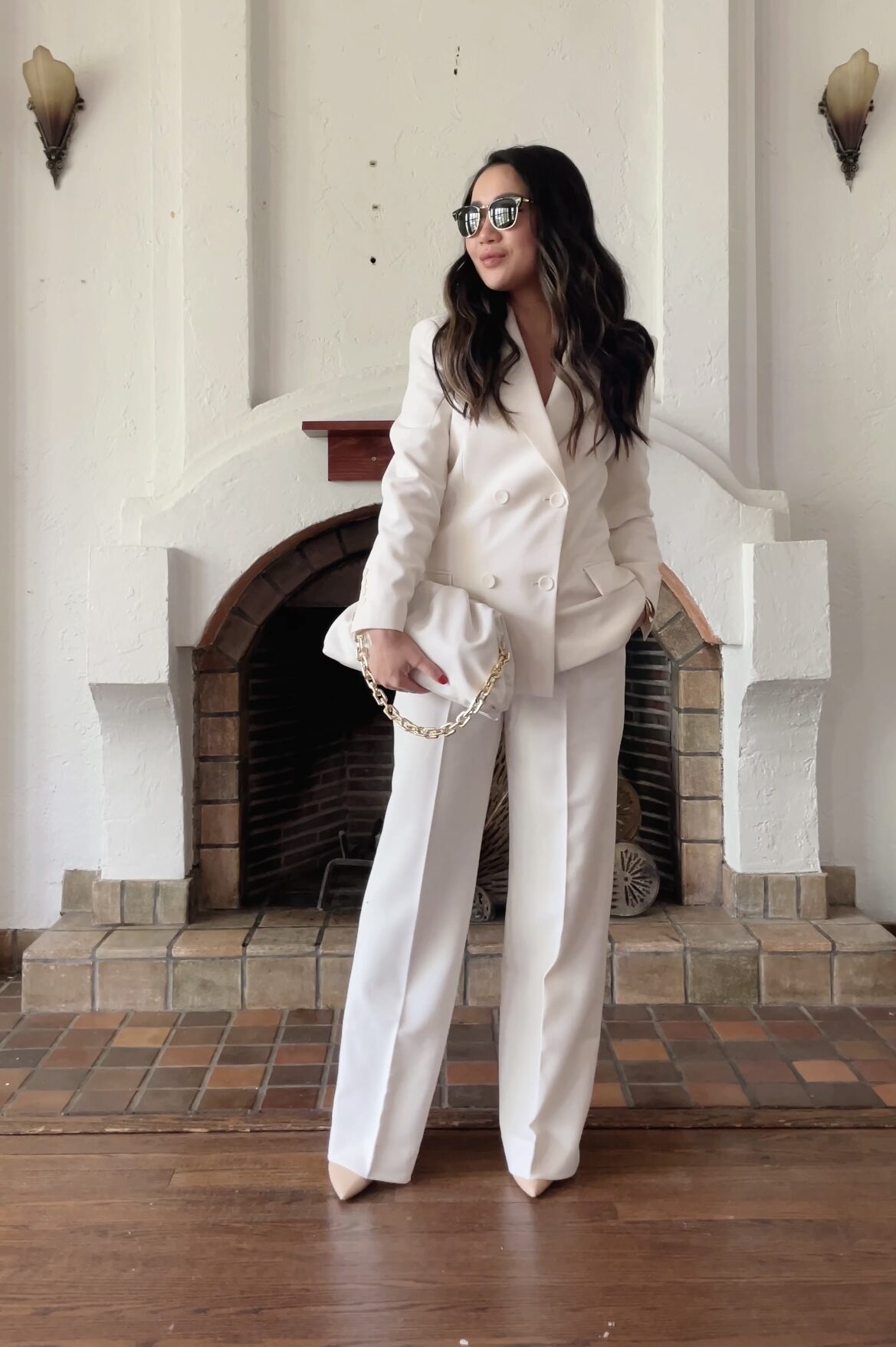 Three Ways to Style a White Blazer